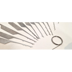 Ganzuas de rastrilleo para serreta