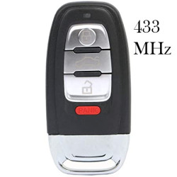 Llave programable para coches Audi. Para usar con programador de llaves