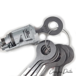 Llaves maestras ganzuas rastrillado para grupo vag hu66. Abrir coches