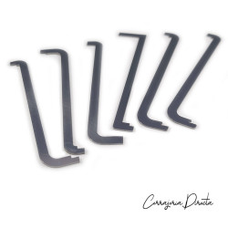 Set de tensores ELITE en acero inox