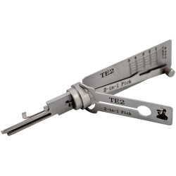 Ganzúa para bombines tesa T8i y t5. El bombín más usado en España