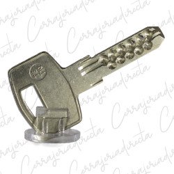 Llave preparada para bumping seguridad Tesa T10. Llaves maestras