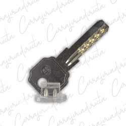 Llave bumping preparada para bombines y cerraduras lince de seguridad