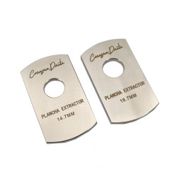 Set de planchas para la extracción de rotores con extractor de bombines