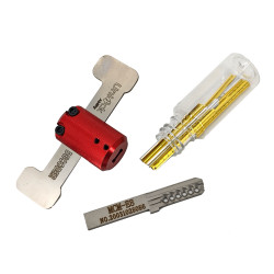 Llave impresion MCM e8 con laminas de aluminio