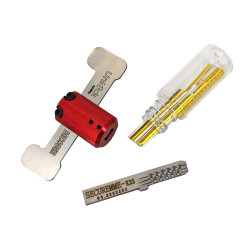 Llave impresion SECUREMME K22 con palometa y laminas de aluminio