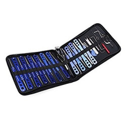 Set de 30 ganzúas H&H titanio