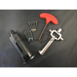 Kit extractor de bombines con 12 tornillos